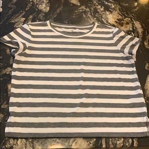 Striped American Eagle Outfitters Crop Top